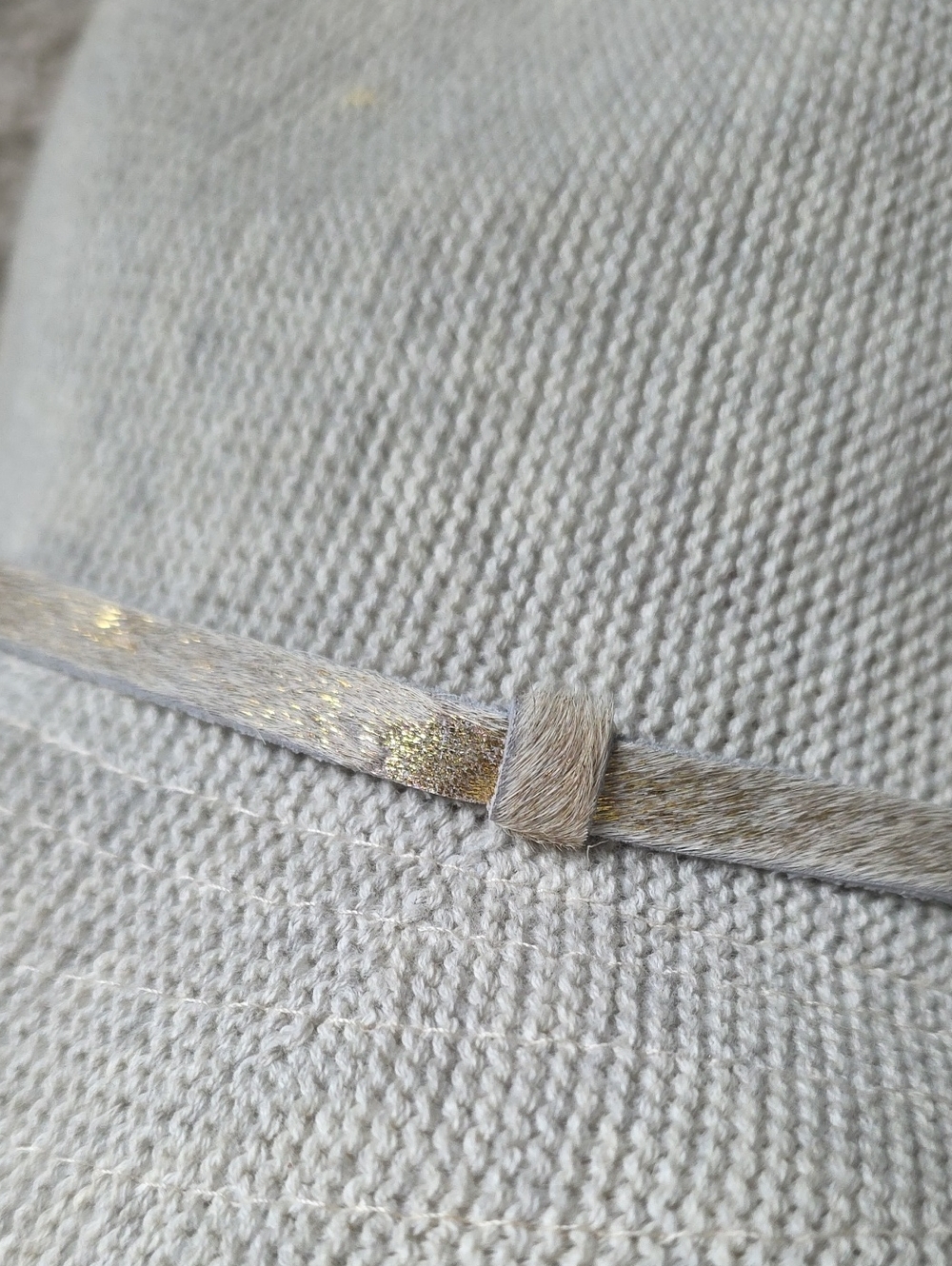 Wyeth Packable Panama in Ivory - Picture 5 of 6